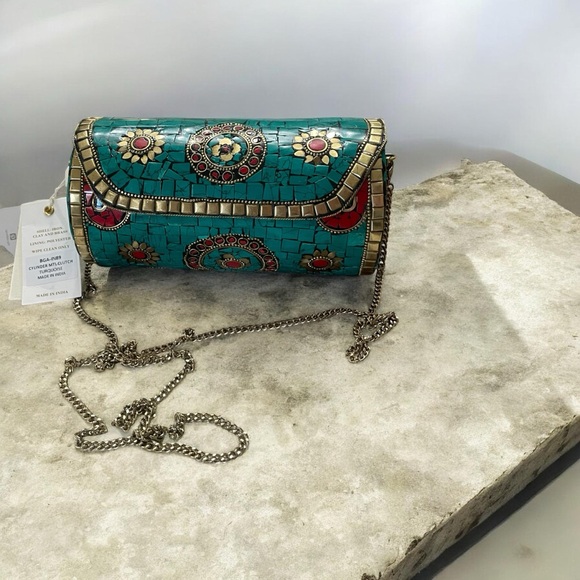 Antik Kraft Handbags - Antik Kraft Amoli Clutch